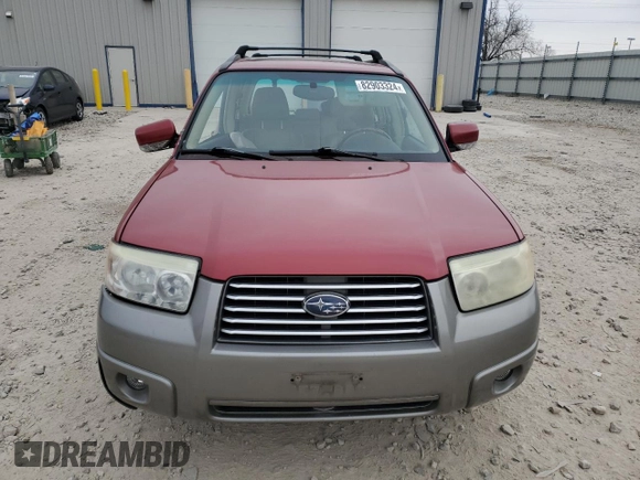 2006 Subaru Forester 2.5 X L.L. Bean Edition with VIN JF1SG67636H725688, listed as a Copart auction lot 82903324 with 160,524 mi miles and Non Repairable. Bid and sale history available at carsss.com. Image 5.