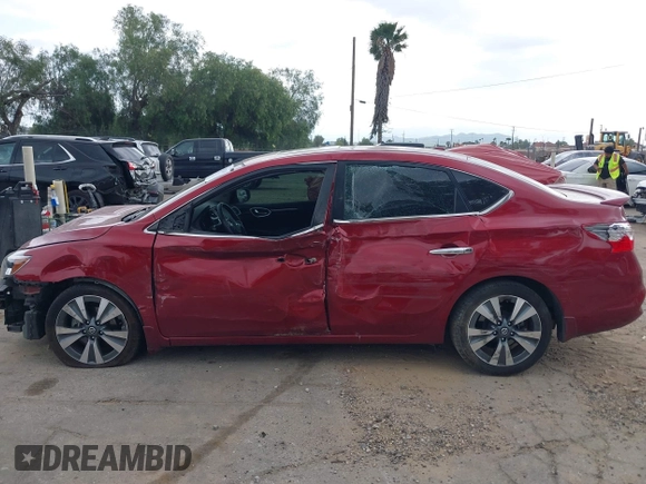 2019 Nissan Sentra SV with VIN 3N1AB7AP0KY411381, listed as a IAAI auction lot 41912348 with 61,965 mi miles and . Bid and sale history available at DreamBid. Image 14.