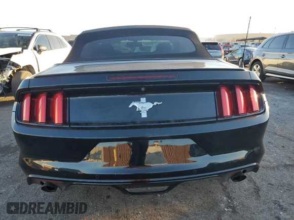 2017 Ford Mustang V6 with VIN 1FATP8EM2H5213068, listed as a Copart auction lot 44364015 with 59,916 mi miles and Salvage Title. Bid and sale history available at carsss.com. Image 6.