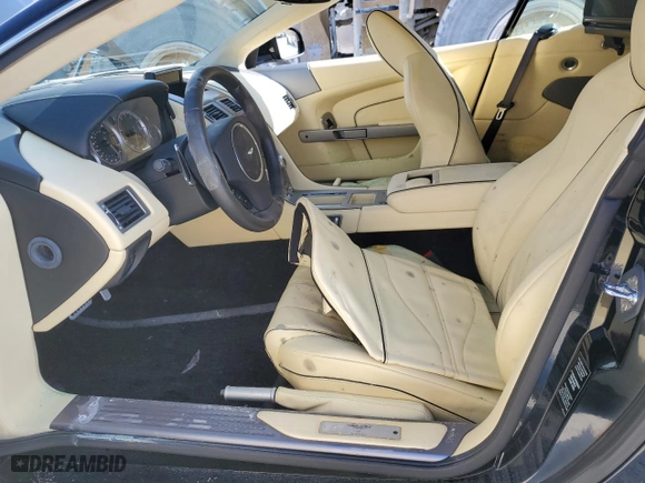 2015 Aston Martin DB9 with VIN SCFFDAFM3FGB16585, listed as a Copart auction lot 76159354 with 0 mi miles and Salvage Title. Bid and sale history available at carsss.com. Image 7.