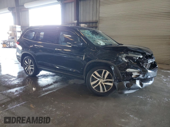 2016 Honda Pilot Elite with VIN 5FNYF6H06GB115707, listed as a Copart auction lot 45553295 with 0 mi miles and Salvage Title. Bid and sale history available at carsss.com. Image 4.