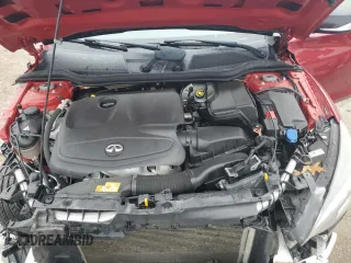 2017 Infiniti QX30 Luxury with VIN SJKCH5CR4HA035947, listed as a Copart auction lot 46508454 with 96,555 mi miles and Salvage Title. Bid and sale history available at carsss.com. Image 12.