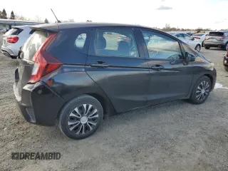 2016 Honda Fit LX with VIN JHMGK5H52GX028663, listed as a Copart auction lot 48170765 with 186,058 mi miles and Salvage Title. Bid and sale history available at carsss.com. Image 3.
