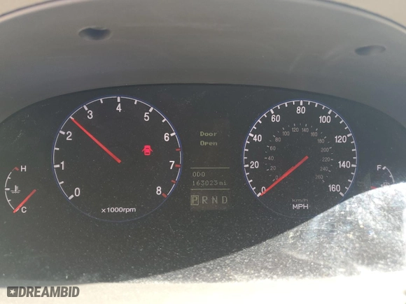 2008 Hyundai Azera Limited with VIN KMHFC46F58A288605, listed as a Copart auction lot 50295685 with 163,023 mi miles and Non Repairable. Bid and sale history available at carsss.com. Image 9.