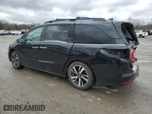 2019 Honda Odyssey Elite с VIN 5FNRL6H93KB002995, выставлен на аукционе Copart как лот 53271475 с пробегом 87 593 миль миль и Списание • Salvage title. История ставок и продаж доступна на DreamBid. Изображение 2.