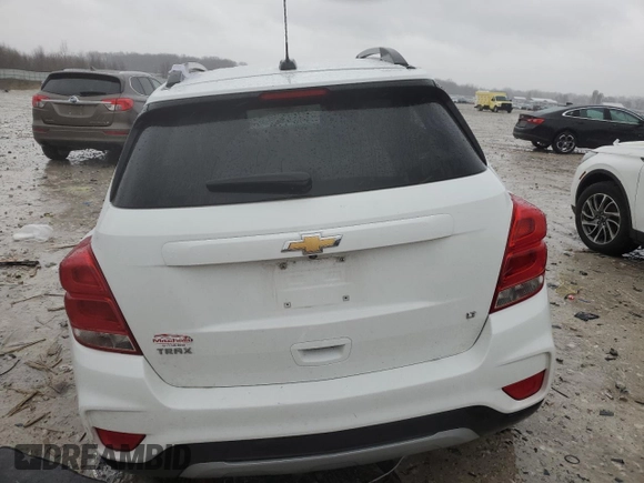2017 Chevrolet Trax LT with VIN KL7CJLSB5HB086736, listed as a Copart auction lot 51466835 with Not Provided miles and Clean Title. Bid and sale history available at carsss.com. Image 6.