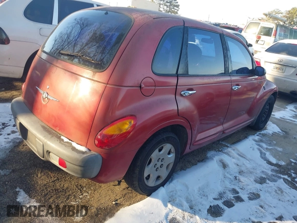 2003 Chrysler PT Cruiser with VIN 3C4FY48B93T640554, listed as a IAAI auction lot 41389939 with 147,439 mi miles. Bid and sale history available at carsss.com. Image 4.