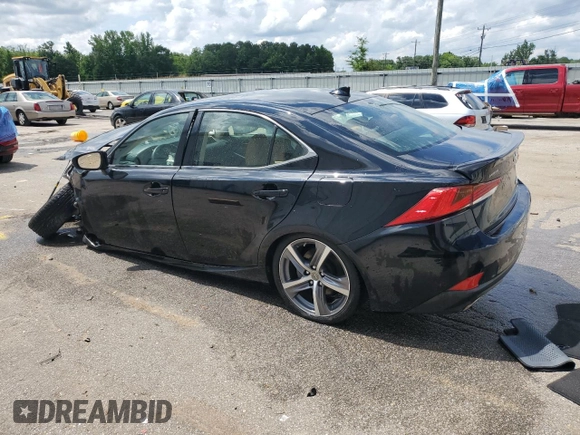 2019 Lexus IS 300 with VIN JTHBA1D25K5088023, listed as a Copart auction lot 59732565 with 63,185 mi miles and Salvage title. Bid and sale history available at DreamBid. Image 2.