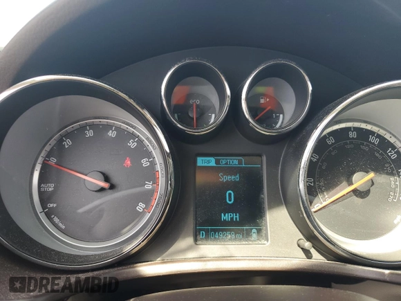 2013 Buick Regal with VIN 2G4GR5ER9D9159518, listed as a Copart auction lot 49006105 with 49,259 mi miles and Non Repairable. Bid and sale history available at carsss.com. Image 9.
