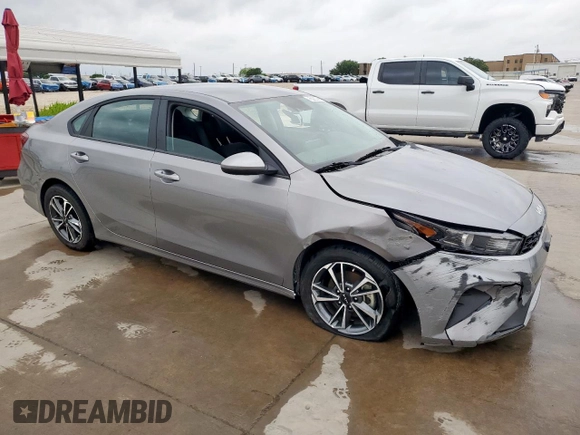 2023 Kia Forte LXS with VIN 3KPF24AD4PE627413, listed as a Copart auction lot 53784485 with 45,975 mi miles and Salvage Title. Bid and sale history available at carsss.com. Image 4.