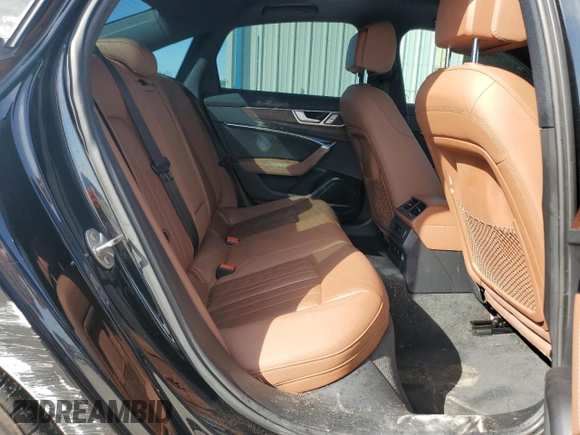 2020 Audi A6 Premium Plus with VIN WAUE8AF27LN051884, listed as a Copart auction lot 45952595 with 69,552 mi miles and Salvage Title. Bid and sale history available at carsss.com. Image 11.