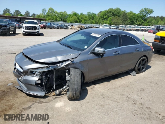 2019 Mercedes-Benz CLA 250 with VIN WDDSJ4EB8KN770417, listed as a Copart auction lot 53099275 with 73,628 mi miles and Salvage title. Bid and sale history available at DreamBid. Image 1.