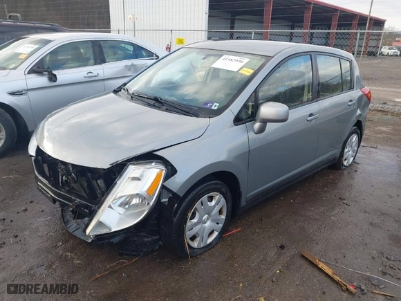 2010 Nissan Versa 1.8 S with VIN 3N1BC1CP3AL356366, listed as a IAAI auction lot 41182930 with 174,061 mi miles. Bid and sale history available at carsss.com. Image 2.