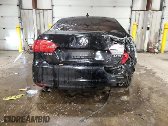 2013 Volkswagen Jetta Sedan SE with VIN 3VWDP7AJ5DM375475, listed as a Copart auction lot 86043504 with 0 mi miles and Salvage Title. Bid and sale history available at carsss.com. Image 6.