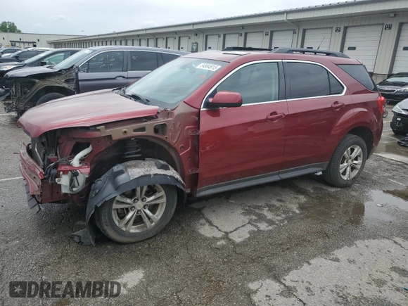 2012 Chevrolet Equinox 1LT z VIN 2GNALDEK3C6214982, wystawiony jako Copart lot #54884915 z przebiegiem 223 643 mil mil oraz Szkoda całkowita • Salvage title. Historia ofert i sprzedaży dostępna na DreamBid. Obrazek 1.