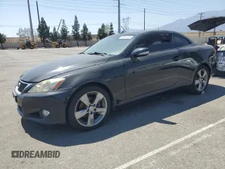 2010 Lexus IS 250 C z VIN JTHFF2C26A2514117, wystawiony jako Copart lot #61644135 z przebiegiem 125 940 mil mil oraz Szkoda całkowita • Salvage title. Historia ofert i sprzedaży dostępna na DreamBid. Obrazek 1.