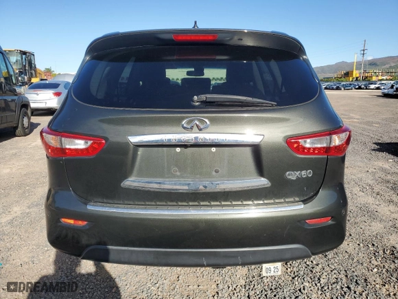 2014 Infiniti QX60 Hybrid with VIN 5N1CL0MN3EC520107, listed as a Copart auction lot 44276025 with NaN miles and Clean Title. Bid and sale history available at carsss.com. Image 6.