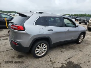 2016 Jeep Cherokee Limited with VIN 1C4PJLDB3GW164956, listed as a Copart auction lot 60465625 with Not provided miles and Clean title. Bid and sale history available at DreamBid. Image 3.