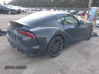 2020 Toyota GR Supra 3.0 with VIN WZ1DB4C01LW031260, listed as a IAAI auction lot 41390707 with 1 mi miles. Bid and sale history available at carsss.com. Image 4.