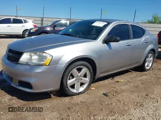 2013 Dodge Avenger SE with VIN 1C3CDZAB0DN519231, listed as a IAAI auction lot 41981579 with 215,262 mi miles and . Bid and sale history available at DreamBid. Image 2.