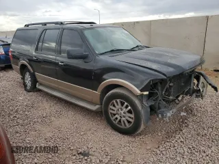 2013 Ford Expedition EL XLT with VIN 1FMJK1J55DEF19967, listed as a Copart auction lot 42805695 with 185,378 mi miles and Salvage Title. Bid and sale history available at carsss.com. Image 4.