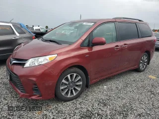 2020 Toyota Sienna LE with VIN 5TDJZ3DC8LS233576, listed as a Copart auction lot 74495744 with Not provided miles and Non repairable. Bid and sale history available at DreamBid. Image 1.