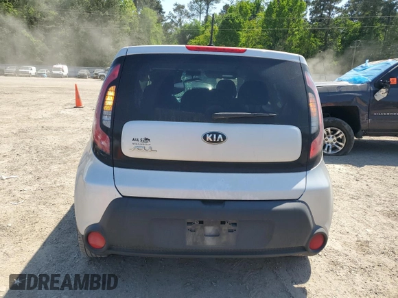 2015 Kia Soul with VIN KNDJN2A25F7770258, listed as a Copart auction lot 52950605 with 202,669 mi miles and Salvage Title. Bid and sale history available at carsss.com. Image 6.