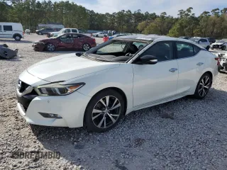 2017 Nissan Maxima Platinum with VIN 1N4AA6AP8HC427538, listed as a Copart auction lot 49247485 with 133,768 mi miles and Salvage title. Bid and sale history available at DreamBid. Image 1.