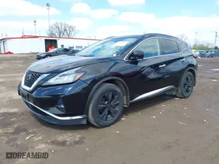 2020 Nissan Murano SV with VIN 5N1AZ2BS7LN126105, listed as a IAAI auction lot 41933070 with 56,069 mi miles. Bid and sale history available at carsss.com. Image 2.