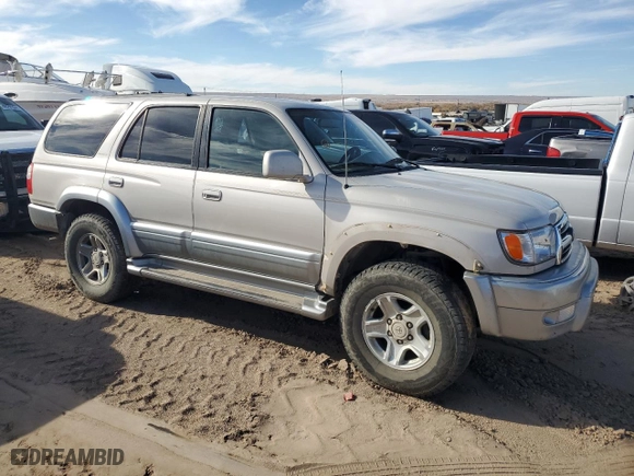 2000 Toyota 4Runner Limited with VIN JT3GN87R4Y0157534, listed as a Copart auction lot 80497934 with 206,163 mi miles and Salvage Title. Bid and sale history available at carsss.com. Image 4.