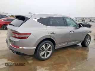 2021 Genesis GV80 with VIN KMUHCESC2MU040722, listed as a Copart auction lot 52934215 with 31,049 mi miles and Clean title. Bid and sale history available at DreamBid. Image 3.