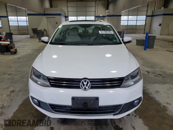 2012 Volkswagen Jetta Sedan SEL w/Sunroof with VIN 3VWLX7AJ6CM470301, listed as a Copart auction lot 51794705 with 191,727 mi miles and Salvage Title. Bid and sale history available at carsss.com. Image 5.