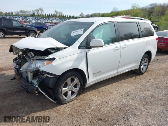 2014 Toyota Sienna LE AAS with VIN 5TDKK3DC0ES439163, listed as a IAAI auction lot 42155274 with Not provided miles and . Bid and sale history available at DreamBid. Image 18.