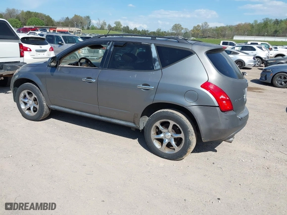 2005 Nissan Murano SE with VIN JN8AZ08T25W331809, listed as a IAAI auction lot 41955718 with 197,810 mi miles. Bid and sale history available at carsss.com. Image 3.