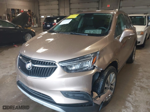 2019 Buick Encore Preferred with VIN KL4CJESB6KB713928, listed as a IAAI auction lot 41739414 with 71,309 mi miles. Bid and sale history available at carsss.com. Image 18.