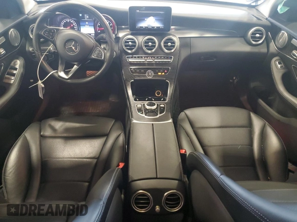 2017 Mercedes-Benz C 300 с VIN 55SWF4KB9HU188107, выставлен на аукционе Copart как лот 63483215 с пробегом 34 001 миль миль и Списание • Salvage title. История ставок и продаж доступна на DreamBid. Изображение 8.