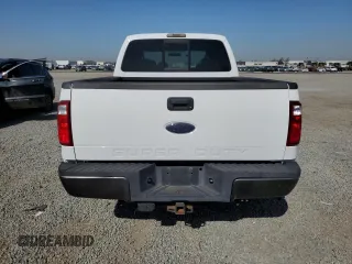 2008 Ford Super Duty F-250 SRW XL with VIN 1FTSW21R18ED51921, listed as a Copart auction lot 52597475 with 195,635 mi miles and Salvage Title. Bid and sale history available at carsss.com. Image 6.