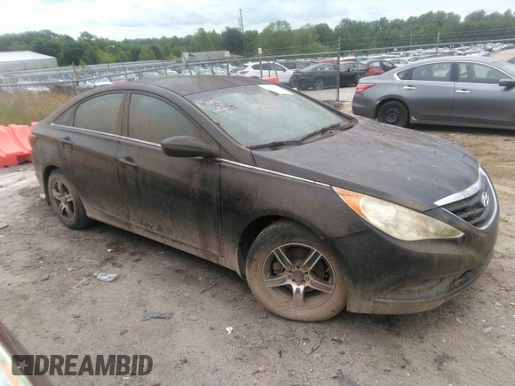 2012 Hyundai Sonata GLS with VIN 5NPEB4AC0CH421563, listed as a IAAI auction lot 42157640 with 184,149 mi miles and . Bid and sale history available at DreamBid. Image 1.
