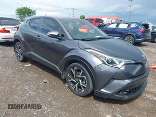 2018 Toyota C-HR XLE with VIN NMTKHMBX6JR021855, listed as a IAAI auction lot 42158449 with 140,945 mi miles and . Bid and sale history available at DreamBid. Image 1.
