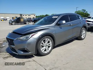 2018 Infiniti QX30 Pure z VIN SJKCH5CP4JA002337, wystawiony jako Copart lot #54106505 z przebiegiem Nie podano mil oraz Szkoda całkowita • Salvage title. Historia ofert i sprzedaży dostępna na DreamBid. Obrazek 1.