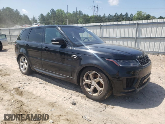 2019 Land Rover Range Rover Sport HSE with VIN SALWR2RV2KA827403, listed as a Copart auction lot 55472815 with 108,243 mi miles and Clean Title. Bid and sale history available at carsss.com. Image 4.