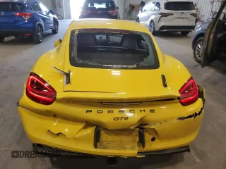 2016 Porsche Cayman GT4 с VIN WP0AC2A87GK197405, выставлен на аукционе Copart как лот 56821184 с пробегом 23 252 миль миль и Чистый • Clean title. История ставок и продаж доступна на DreamBid. Изображение 6.