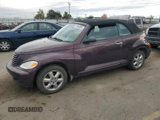 2005 Chrysler PT Cruiser Touring with VIN 3C3EY55E25T604454, listed as a Copart auction lot 77046394 with 148,216 mi miles and Clean Title. Bid and sale history available at DreamBid. Image 1.
