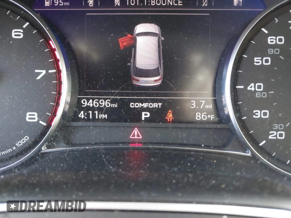 2017 Audi Q7 Premium Plus with VIN WA1LAAF75HD047107, listed as a IAAI auction lot 42056200 with 94,696 mi miles. Bid and sale history available at carsss.com. Image 14.