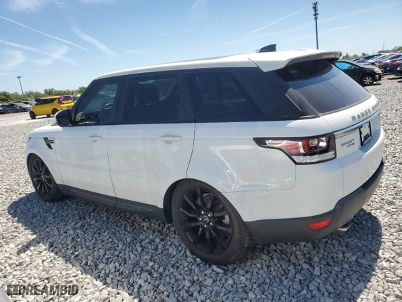 2017 Land Rover Range Rover Sport SE with VIN SALWG2FV9HA148165, listed as a Copart auction lot 49795395 with 82,237 mi miles and Clean Title. Bid and sale history available at carsss.com. Image 2.