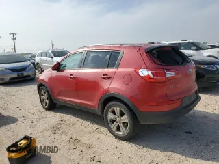 2013 Kia Sportage LX with VIN KNDPB3A27D7475202, listed as a Copart auction lot 51686555 with 110,467 mi miles and Clean title. Bid and sale history available at DreamBid. Image 2.