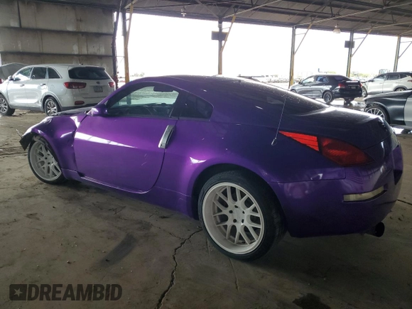 2005 Nissan 350Z Touring with VIN JN1AZ34DX5M610645, listed as a Copart auction lot 48422395 with 125,378 mi miles and Clean Title. Bid and sale history available at carsss.com. Image 2.