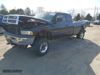 2001 Dodge Ram 2500 with VIN 3B7KF23631G718044, listed as a IAAI auction lot 41834498 with 154,515 mi miles. Bid and sale history available at carsss.com. Image 2.