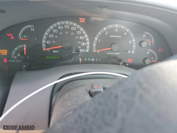 2003 Ford F-150 XL with VIN 1FTRX07W03KB17955, listed as a Copart auction lot 83061424 with 164,529 mi miles and Salvage Title. Bid and sale history available at carsss.com. Image 9.