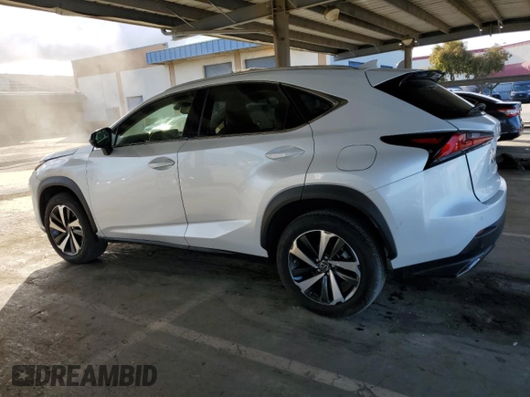 2020 Lexus NX 300 z VIN JTJGARBZ5L2178195, wystawiony jako Copart lot #52190215 z przebiegiem 23 211 mil mil oraz Szkoda całkowita • Salvage title. Historia ofert i sprzedaży dostępna na DreamBid. Obrazek 2.